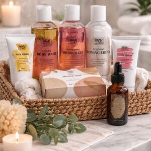 Dead Sea Miracles Luxury Bath & Body 7-Piece Set | Spa Gift Bundle
